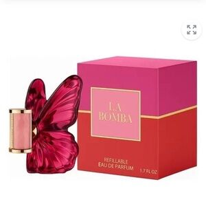 NWT Carolina Herrera La Bomba 1.7FL OZ Perfume in Pink and Gold